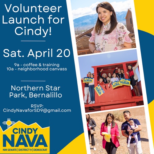 Cinday Nava Volunteer Launch @ Northern Star Park, Bernalillo, NM